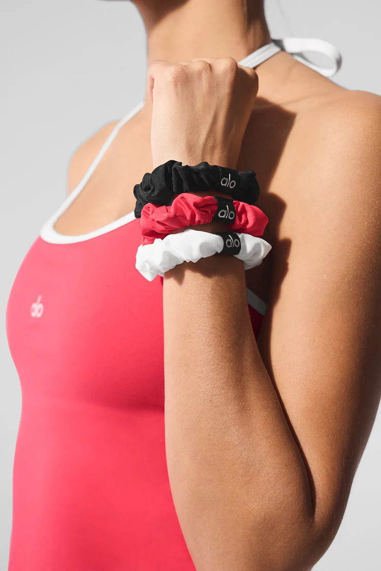 Fresh Mini Scrunchie 3-Pack | Alo Yoga (US)