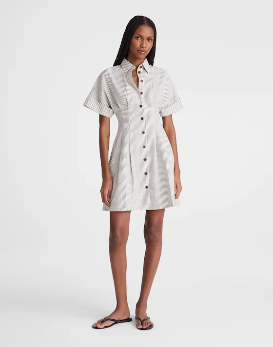 The Perry Mini Shirtdress | Madewell