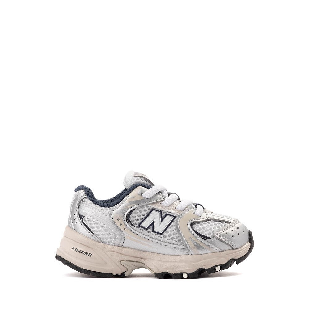 New Balance 530 Bungee Athletic Shoe - Baby / Toddler - Summer Fog / Nimbus Cloud / NB Navy | Journeys