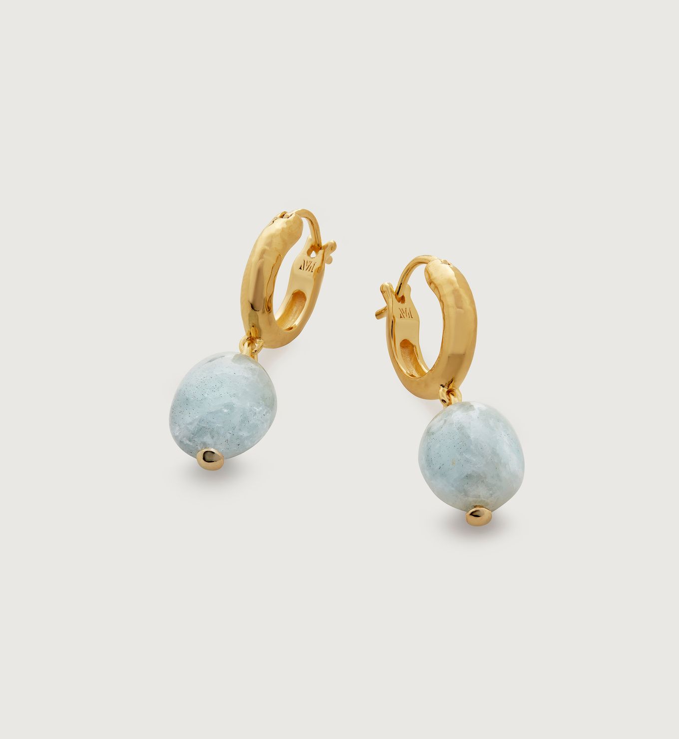 Rio Gemstone Huggie Earrings | Monica Vinader (Global)