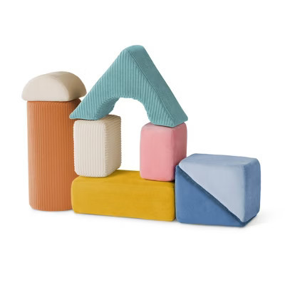 B. toys Tumble-y Towers Soft Sensory Baby Blocks for Stacking | Target