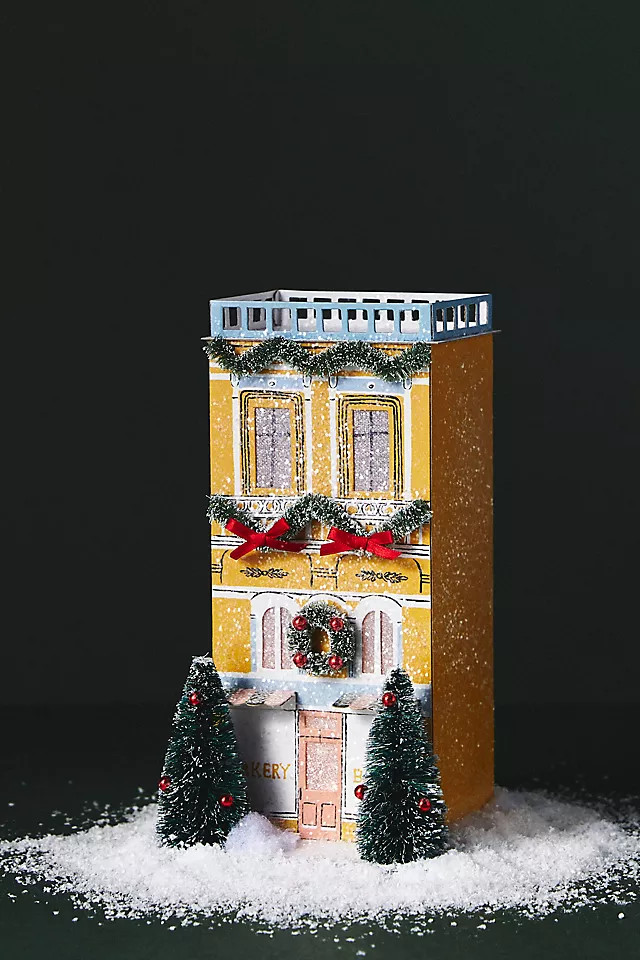 George & Viv Light-Up Holiday Village | Anthropologie (US)