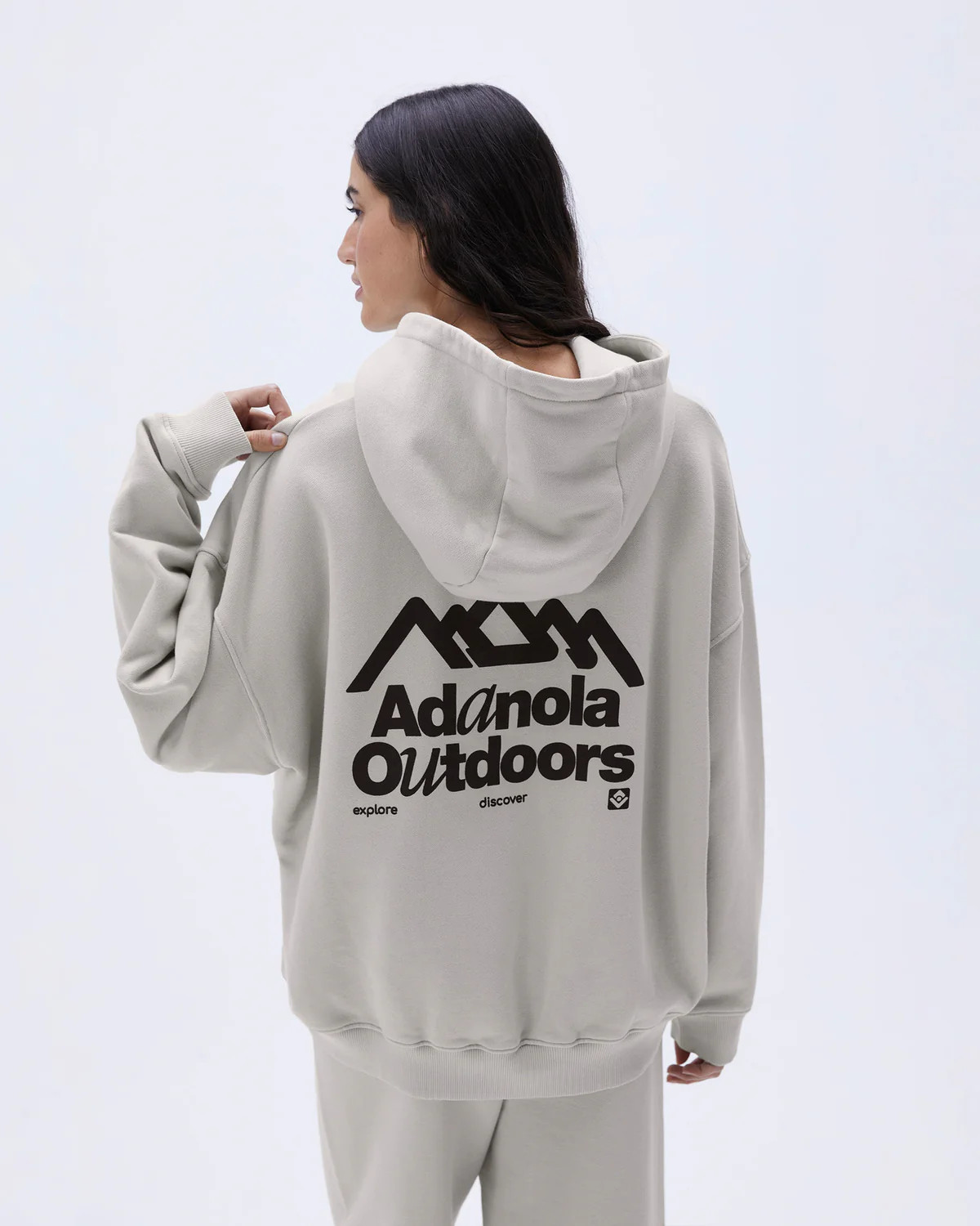 Discover Washed Oversized Hoodie - Stone | Adanola UK