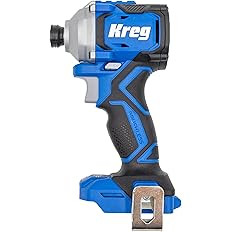 Kreg 20V Ionic Drive 1/4" Compact Impact Driver - Compact, Cordless Driver with 2,200 in-lbs of T... | Amazon (US)