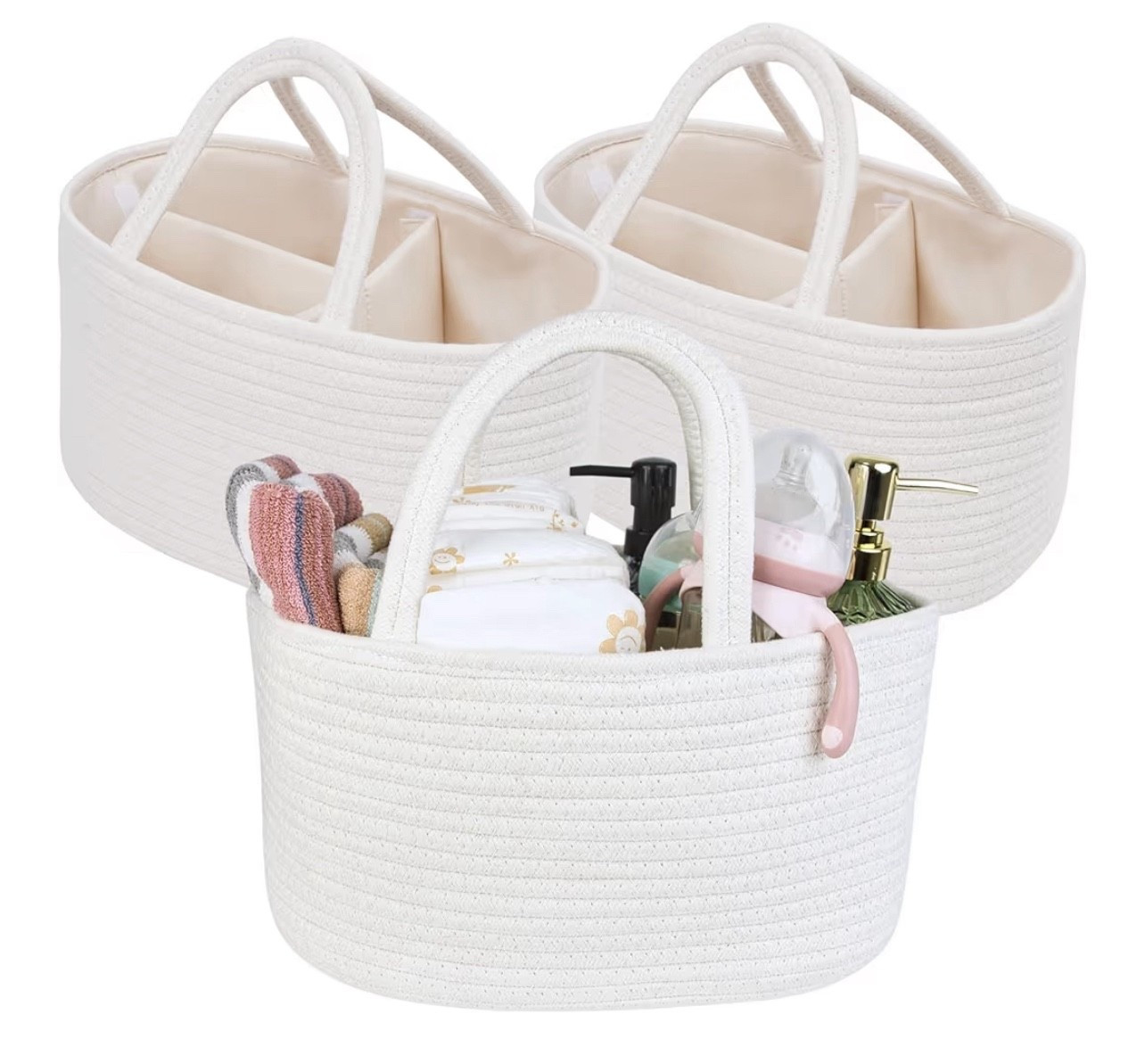 This says it’s a caddy for you baby but I would use these adorable woven baskets are perfect for spa and beauty gifting, new beauty lovers, or anyone who loves a cozy touch of rustic elegance. 3pcs. Sharing 50% off with promo code, through 12/11 while supplies last. More colors available. Apply code VUBVSSU7 at checkout.

Retails: $31.98
Discounted: $15.99

#LTKSaleAlert #LTKHome #LTKGiftGuide