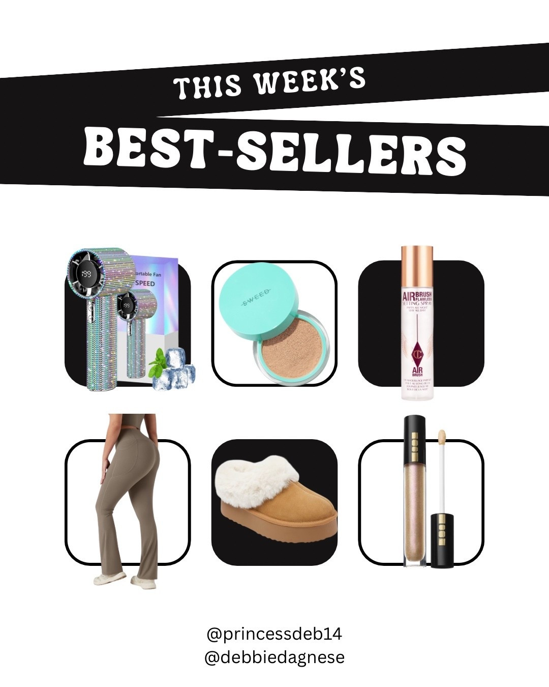 This weeks best sellers! 
