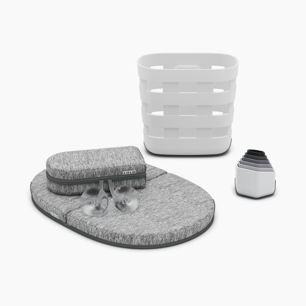 Lalo Bathtime Fun Bundle in Coconut Size 3.5"" x 3.1"" x 3.7 | Babylist