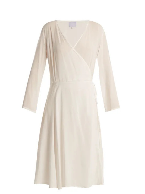 Bianca woven wrap dress | Bower | Matches (US)