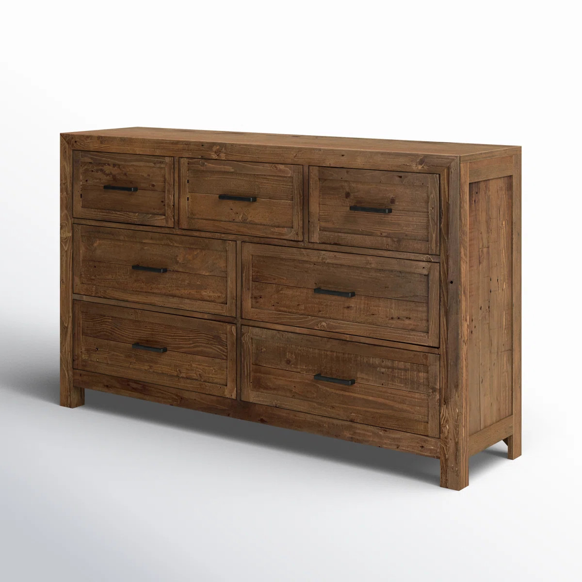 Craigsville Solid Wood 63'' W 7 - Drawer Dresser | Wayfair North America