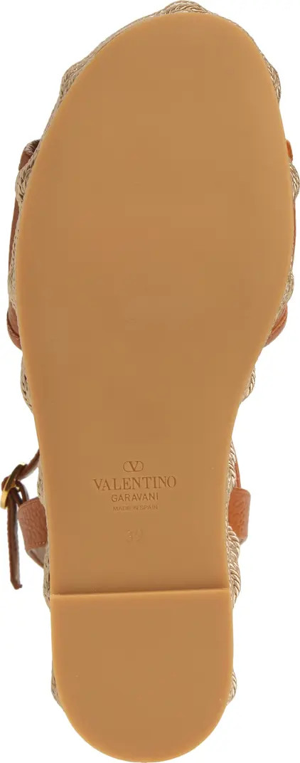 Valentino Garavani VLOGO Espadrille Wedge Sandal (Women) | Nordstrom | Nordstrom