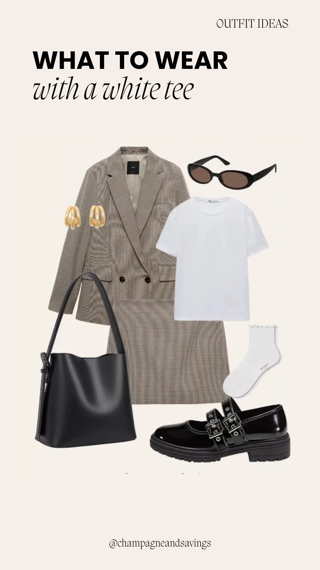 White tee outfitt

#LTKootd