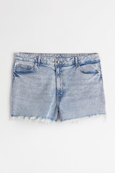 H&M+ High Waist Denim Shorts | H&M (US + CA)
