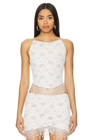 LOBA Elisa Top in Ivory from Revolve.com | Revolve Clothing (Global)