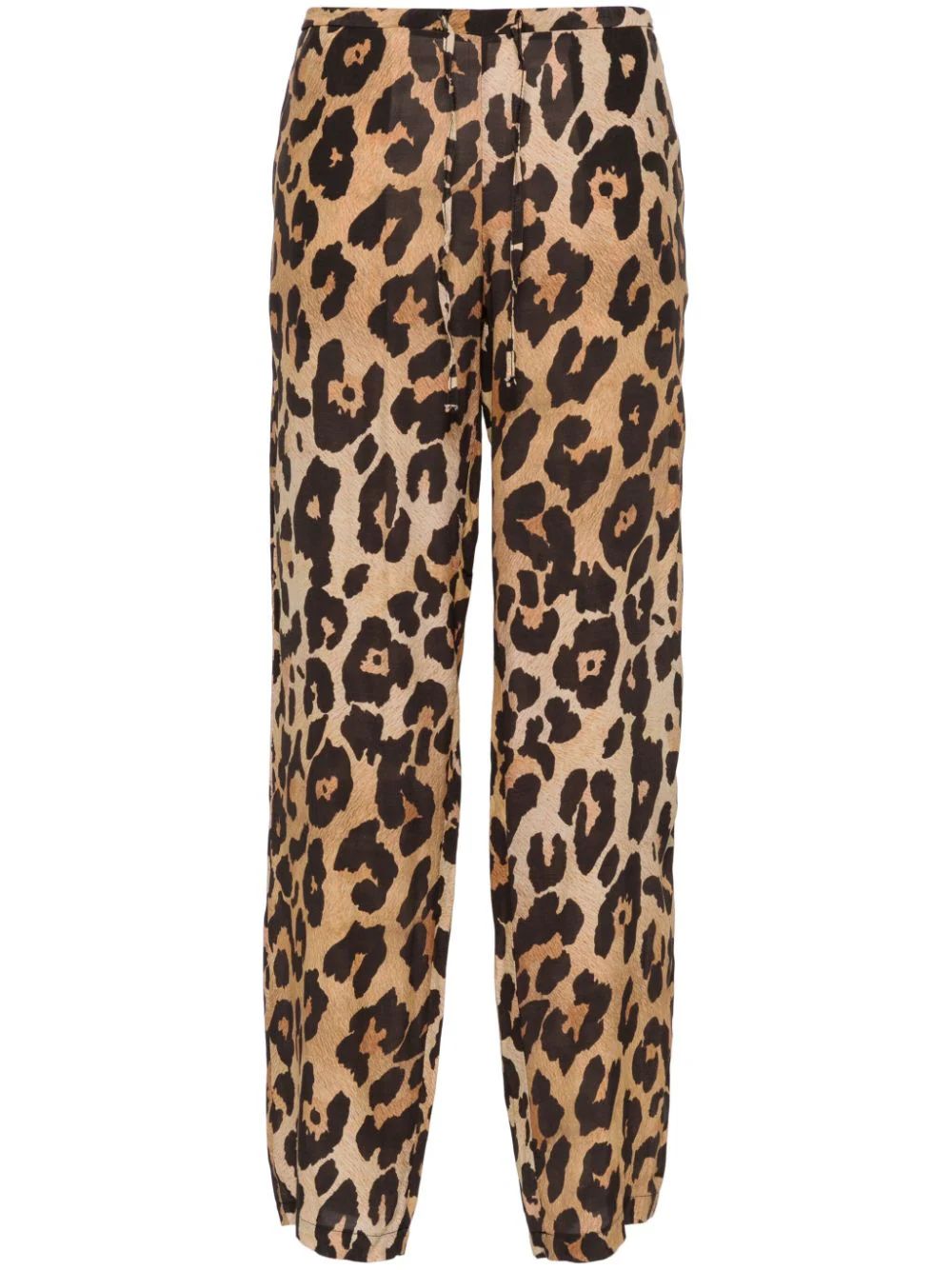 Musier leopard-print straight-leg Trousers - Farfetch | Farfetch Global