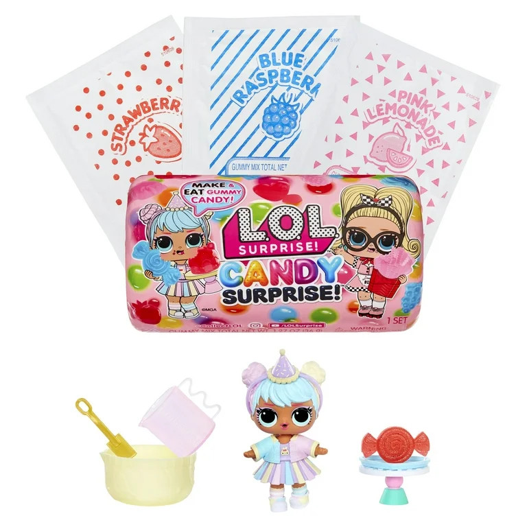 LOL Surprise Candy Surprise Tot Doll with DIY Gummie, Edible Candy, Ages 4+ | Walmart (US)