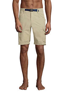 Men's 9" Outrigger Quick Dry Cargo Swim Trunks with No Liner | Lands' End (US)