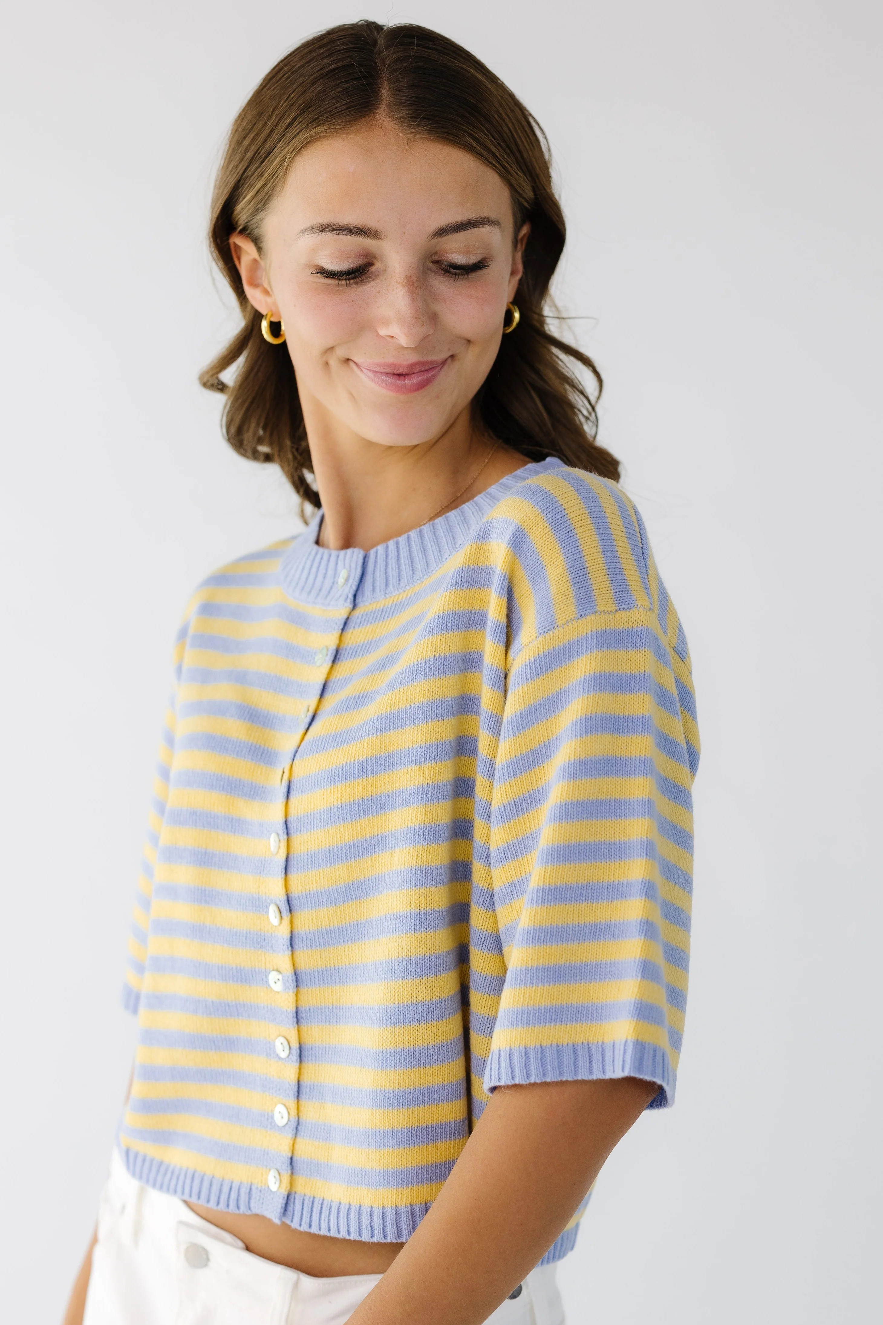 The Striped Delta Modest Cardigan | Called To Surf