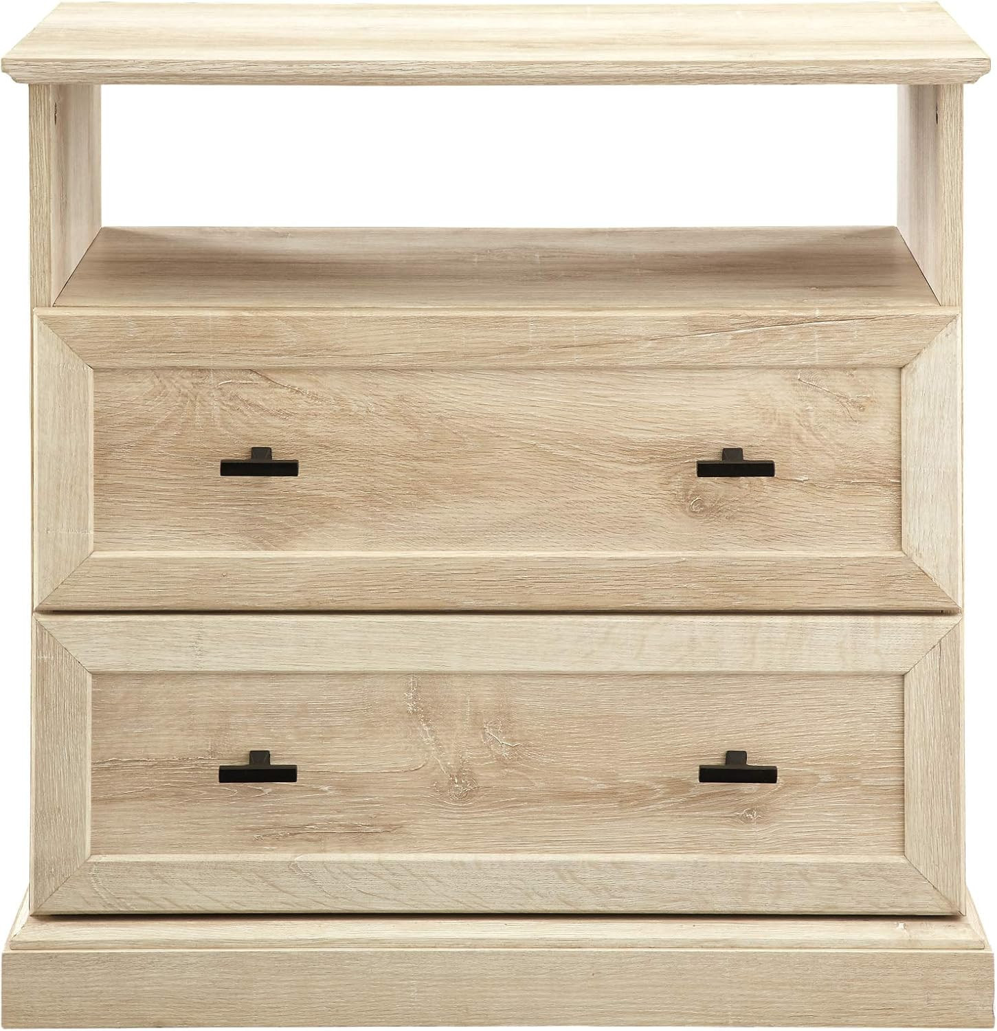 Walker Edison Traditional Classic 2-Drawer Nightstand Bedroom End Side Living Room Storage Small ... | Amazon (US)