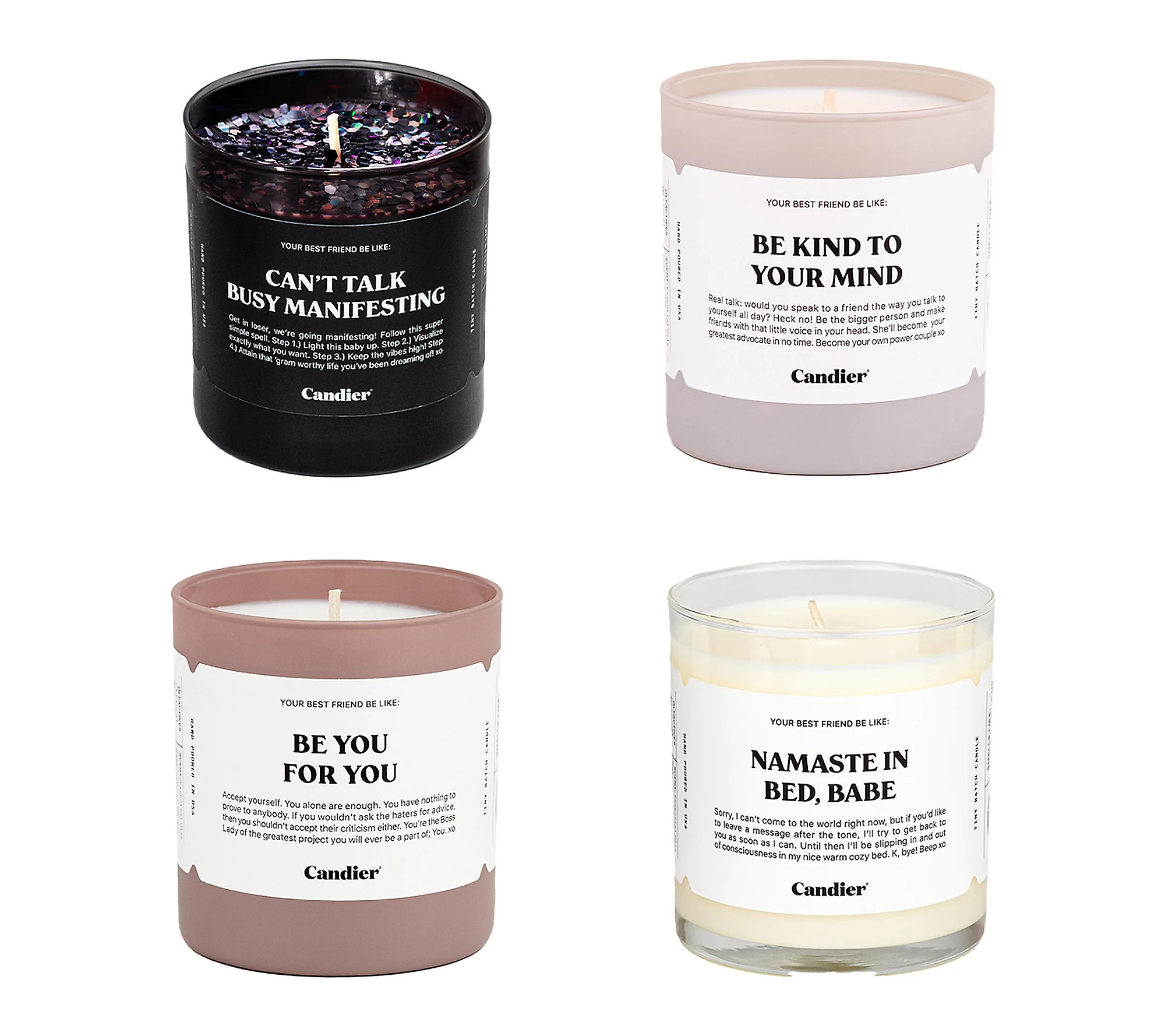 Candier (1) 9-oz Self Love Candle in Choice of Scent | QVC