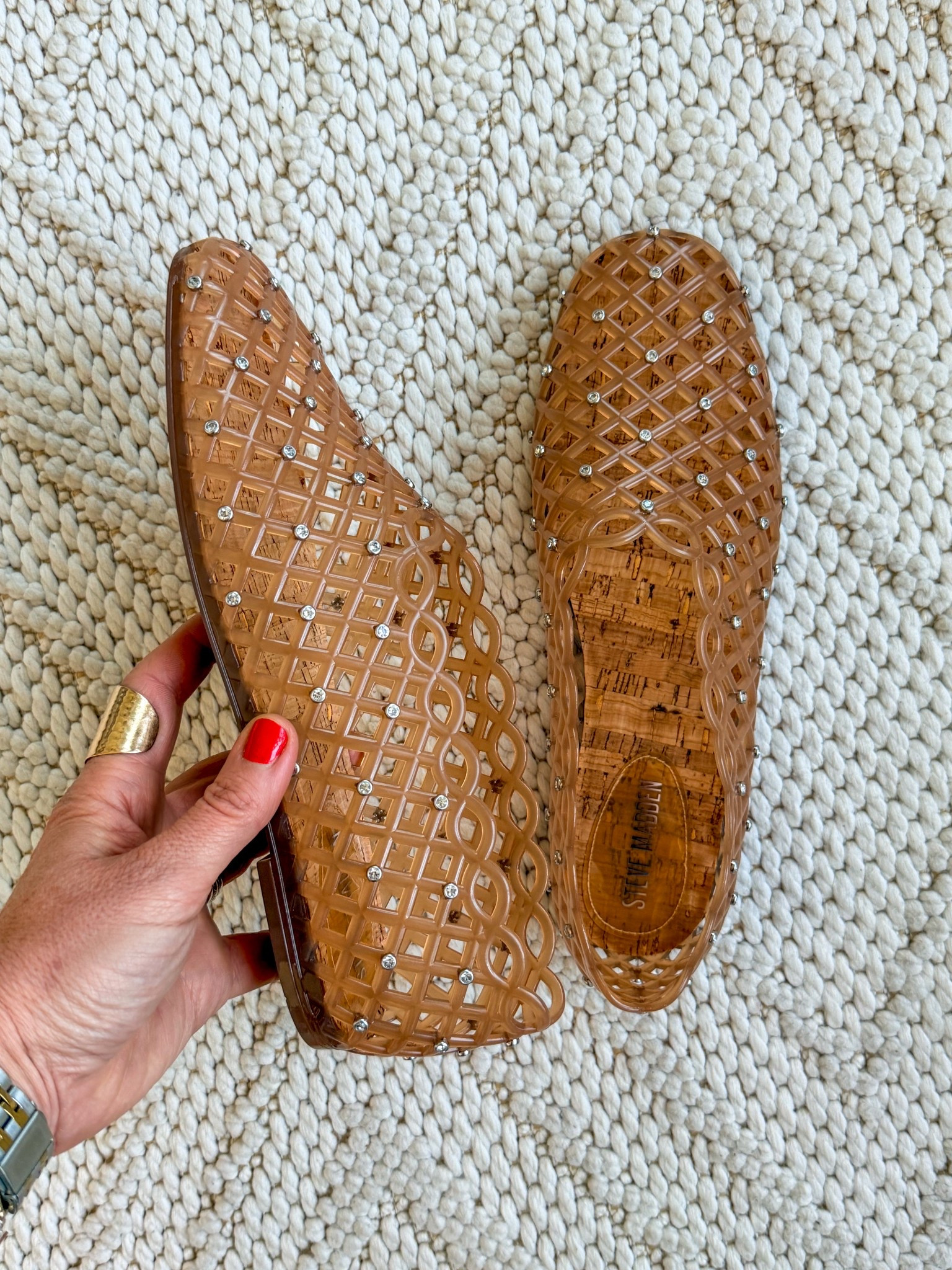 These rhinestone jelly flats are my new fav for spring and summer!

#LTKSeasonal #LTKootd #LTKmomlife