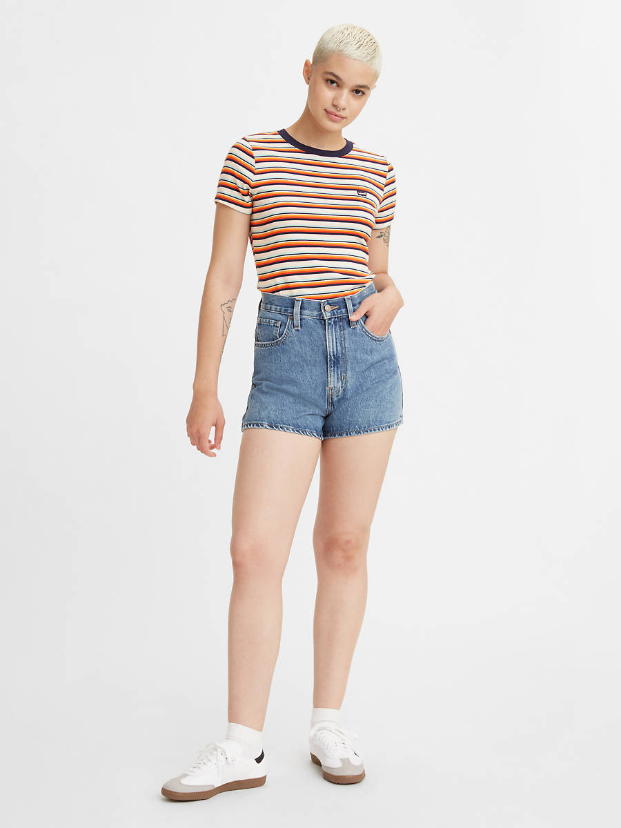 High Rise Mom Women's Shorts | LEVI'S (US)