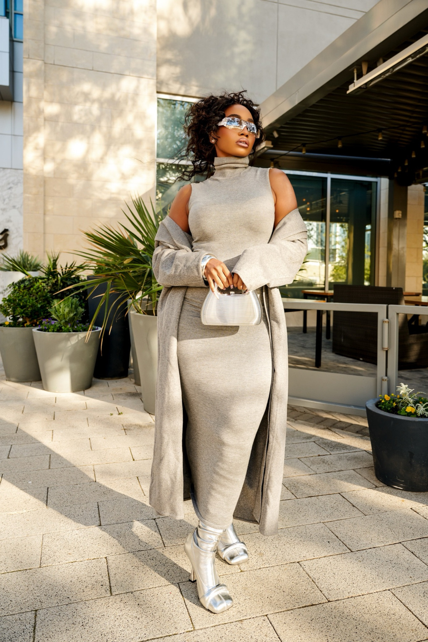 Monochromatic look inspo! Boots are Hanifa but linked something similar 

#LTKStyleTip #LTKItBag #LTKSeasonal