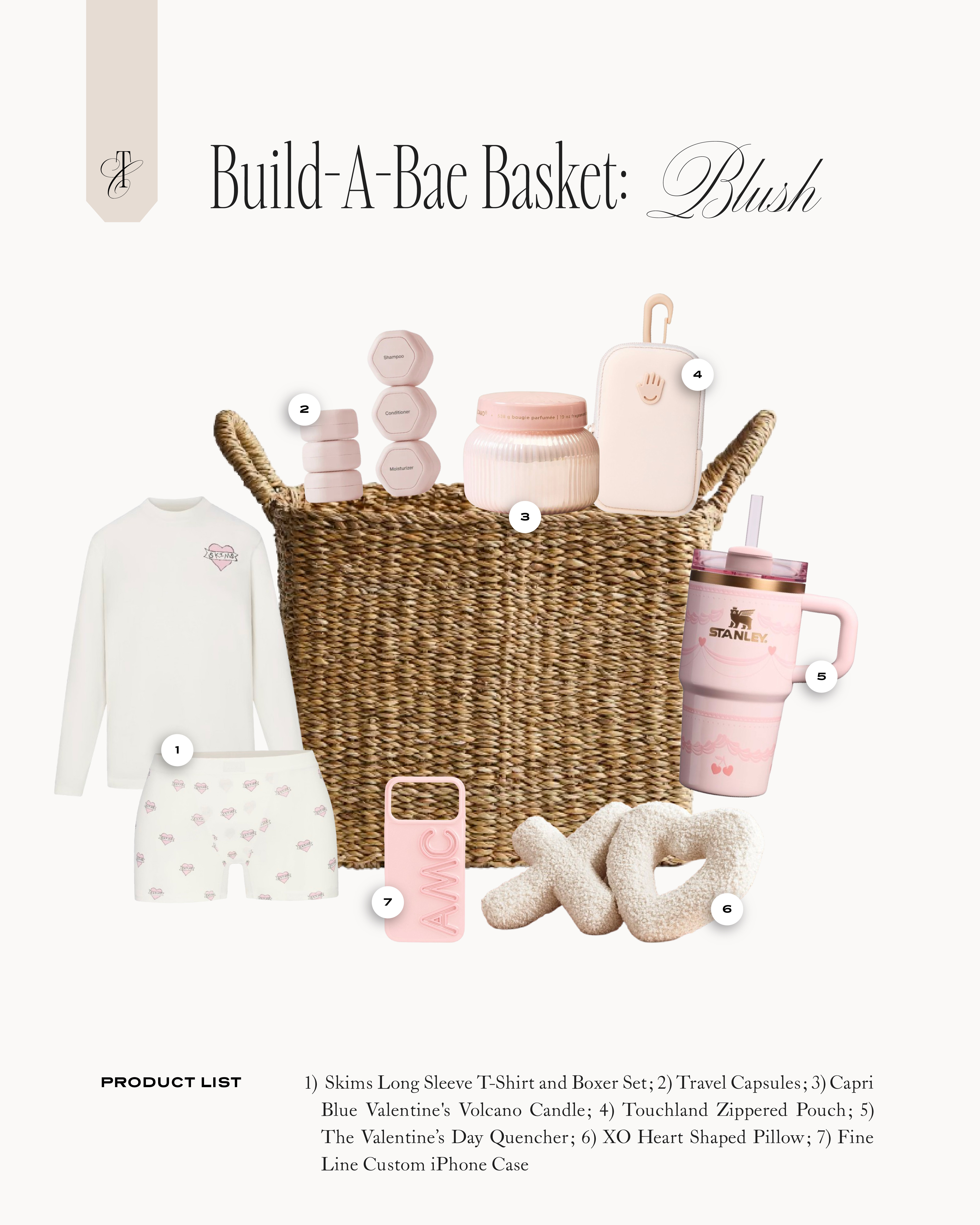 Build-a-bae-basket: Blush 

 #LTKValentine #LTKselfcare #LTKSeasonal