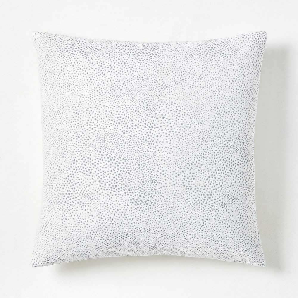 Dotted Chenille Jacquard Pillow Cover | West Elm (US)