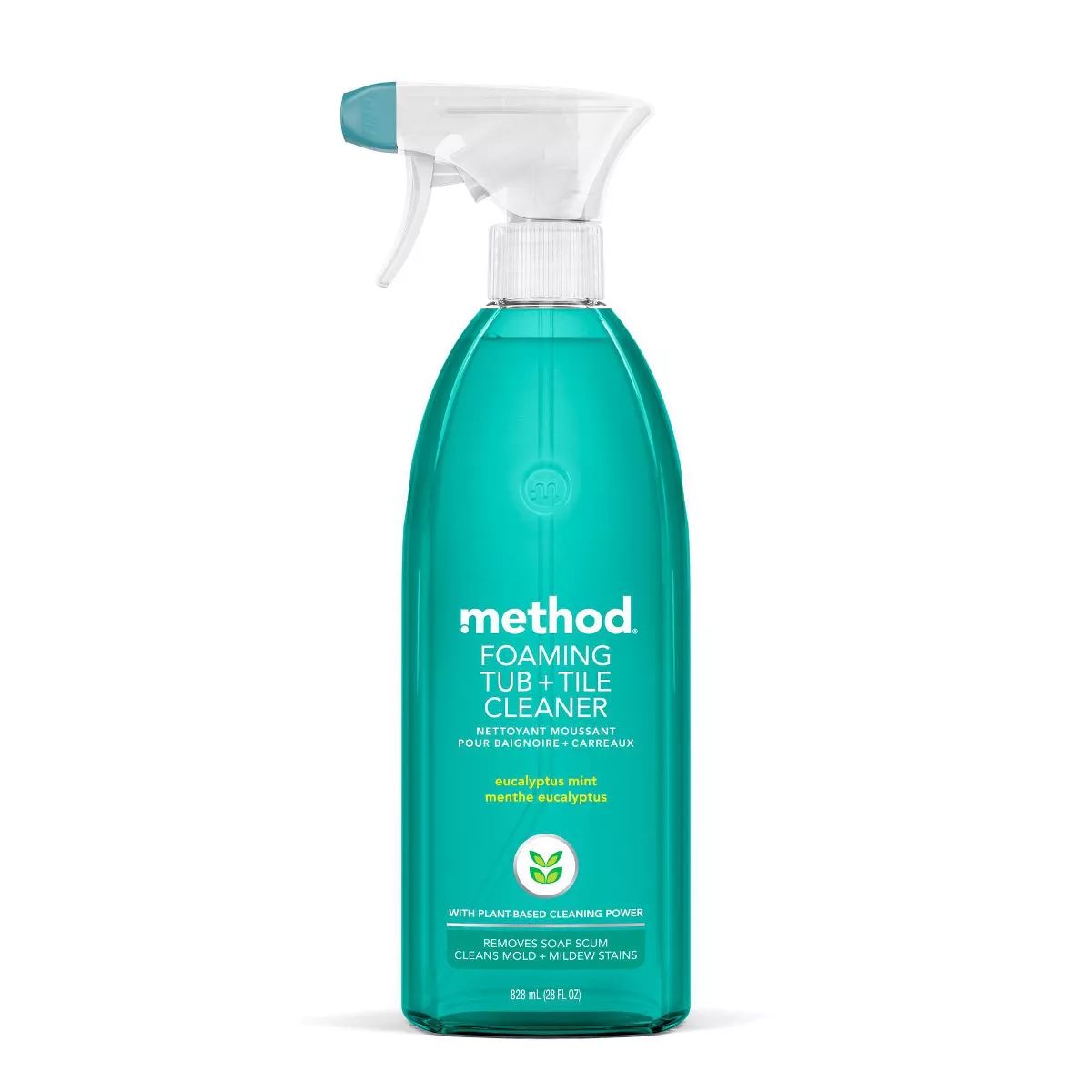 Method Eucalyptus Mint Cleaning Products Foaming Bathroom Cleaner Spray Bottle - 28 fl oz | Target