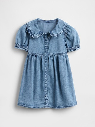 Baby & Toddler Denim Ruffle Dress | Gap (US)