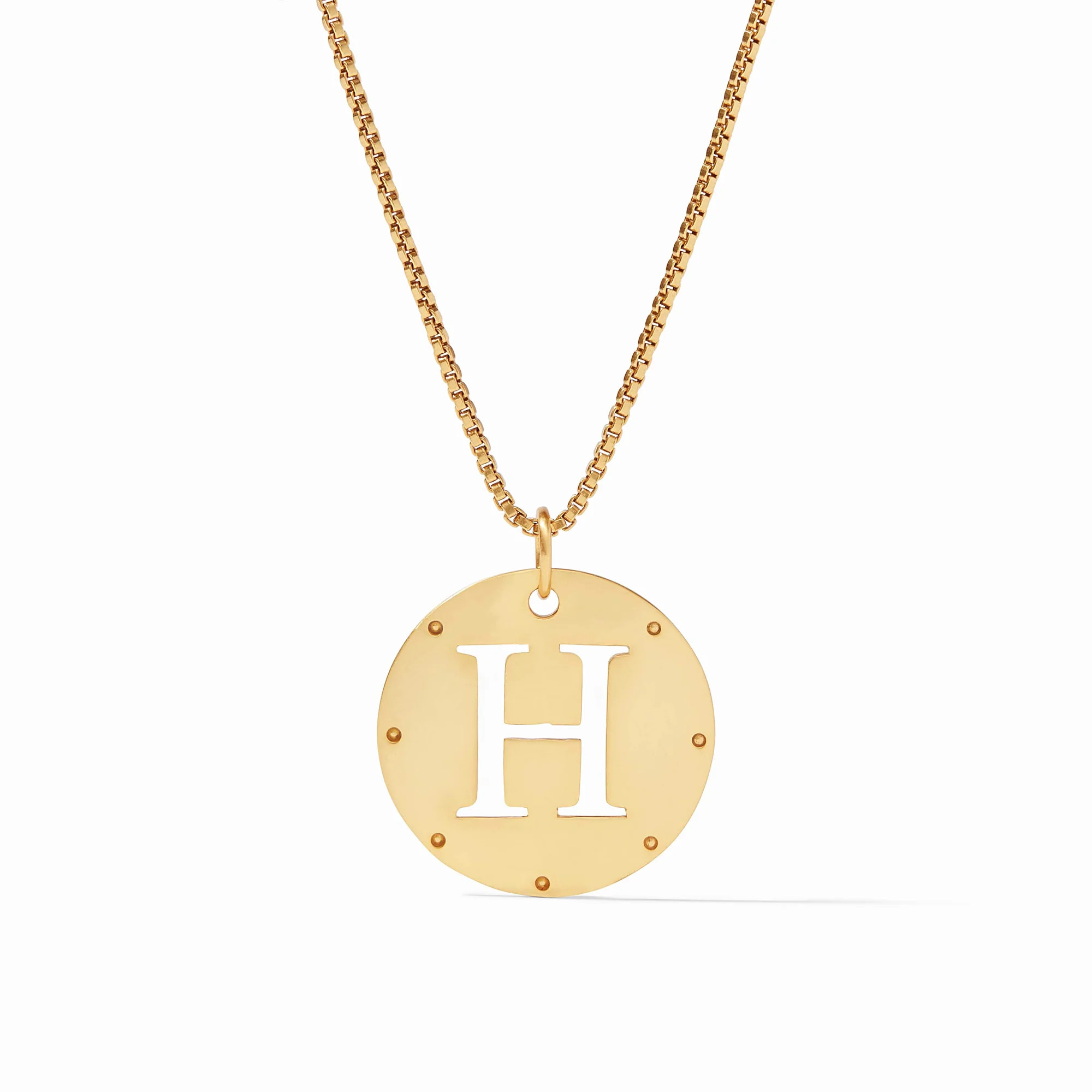 Monogram Pendant Necklace | Julie Vos | Julie Vos