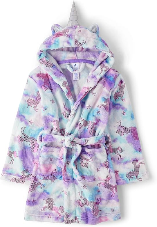 The Children's Place Girls Hooded Fleece Robe | Amazon (US)