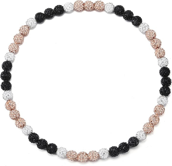 Baseball Beaded Chain Necklace for Men,Bling Ice Collection Baseball Necklace Gifts for Boys,Diam... | Amazon (US)