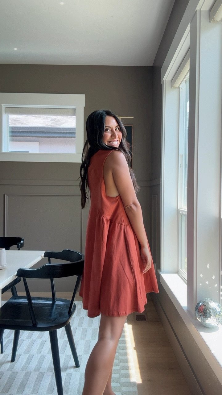 Amazon dress comes in over 10 colors and is 15% off! I love this rust color for transitioning to fall too! Amazon outfit
Summer dress


#LTKStyleTip #LTKHome #LTKSaleAlert