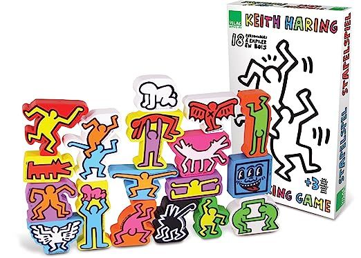 Vilac Set of 18 Keith Haring Stacking Figures | Amazon (US)