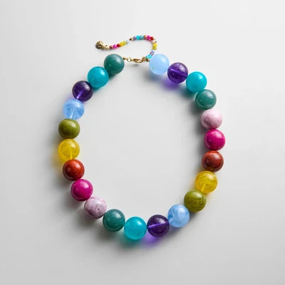 Jane Beaded Necklace - Multi | BaubleBar