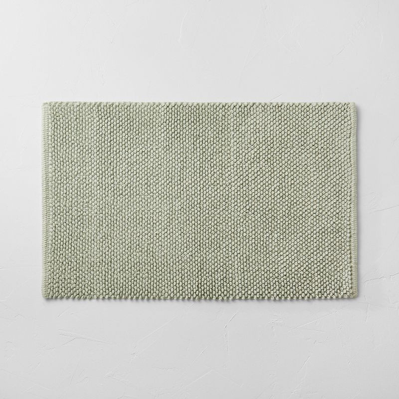 34"x21" Textured Bath Mat Teal - Casaluna™ | Target