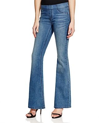 Pull On Kick Flare Jeans in Blue Grass | Bloomingdale's (US)