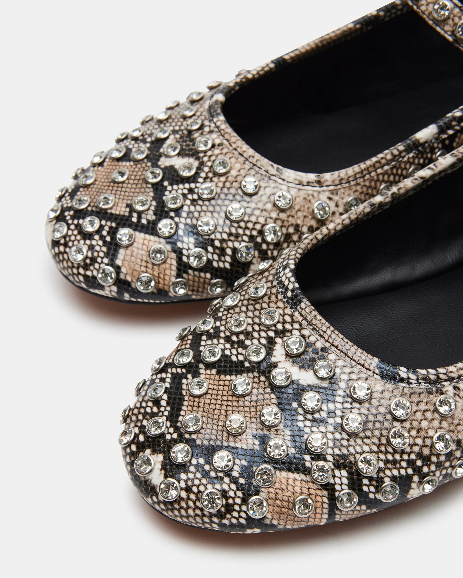 Vinetta Natural Snake Rhinestones | Steve Madden (US)