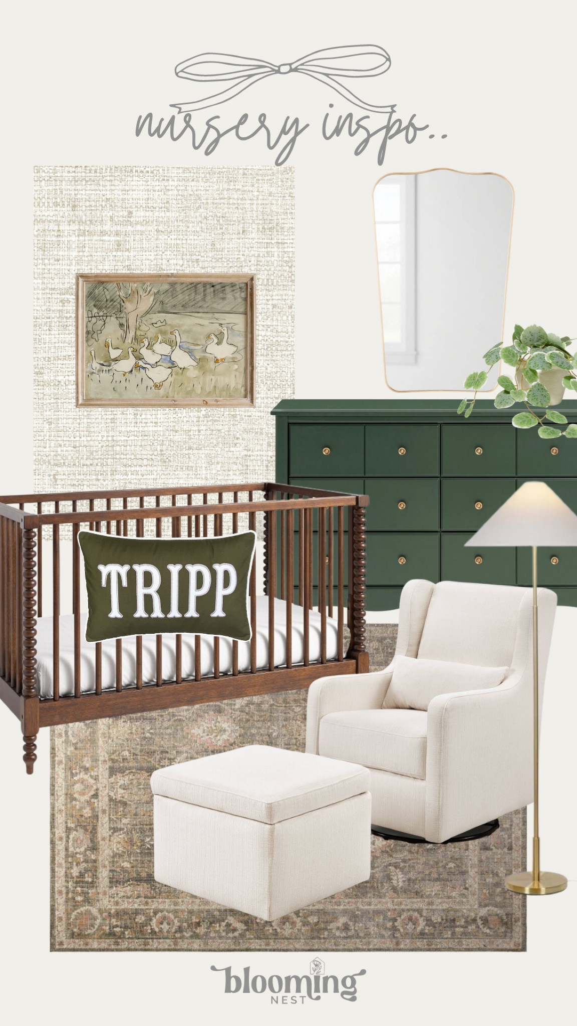 Boy nursery inspo 🥰😍


Crib wallpaper mirror lamp rug pillow art THEBLOOMINGNEST 

#LTKbaby #LTKbump #LTKhome