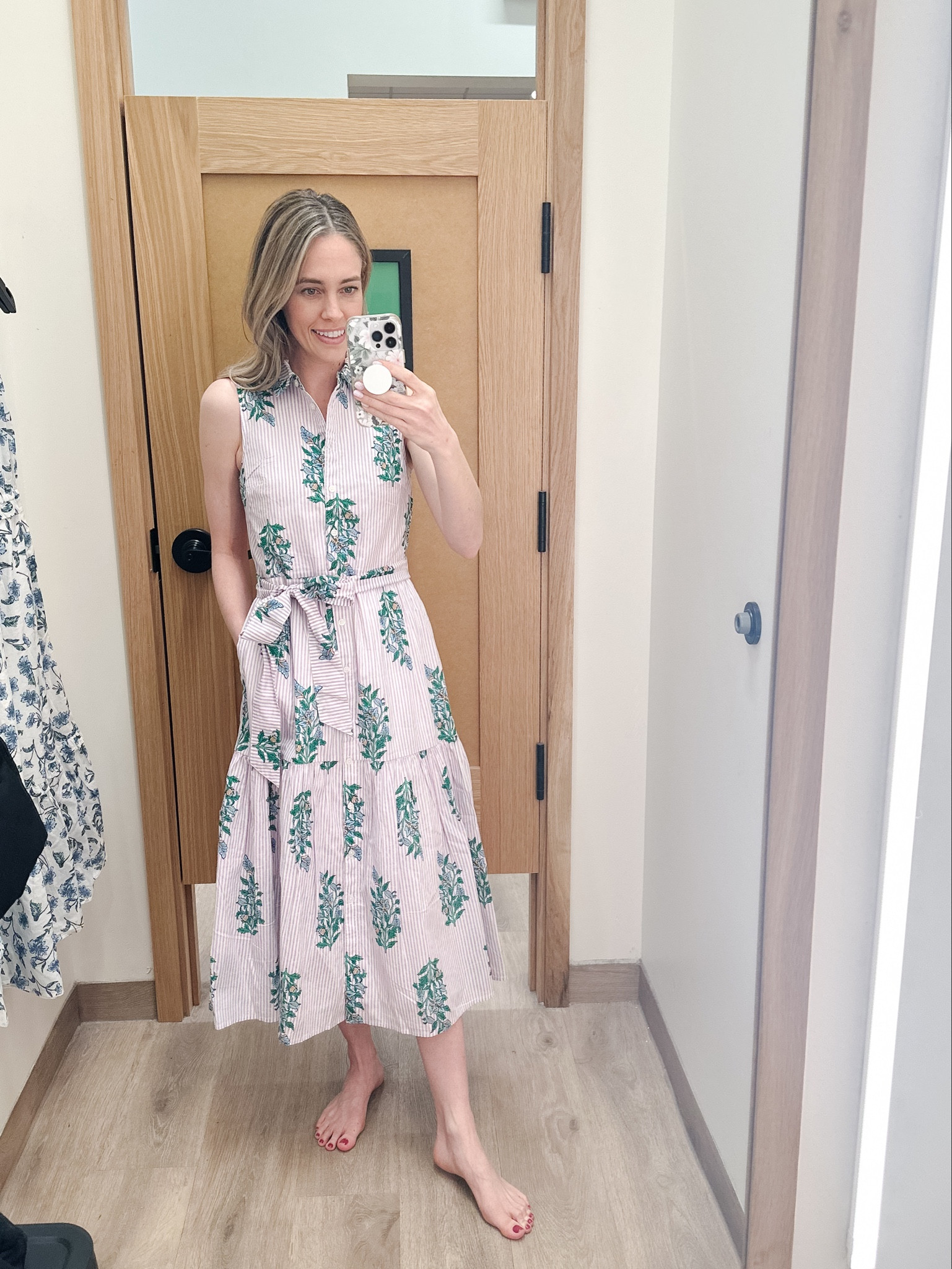 I’m obsessed with this lilac and green color combo! In a 00  

#LTKfindsunder100