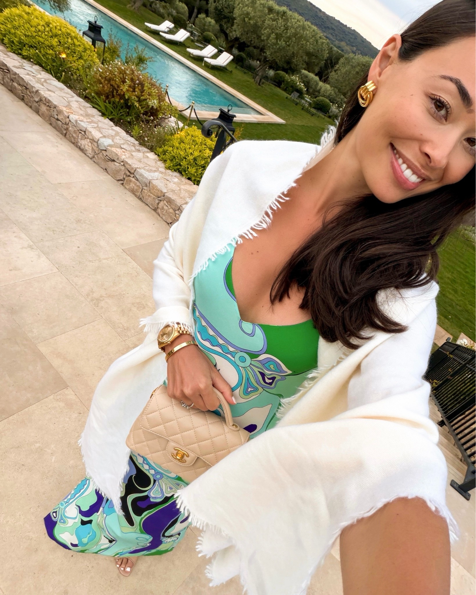 Pucci dress for summer, euro summer date night outfit.

#LTKootd #LTKstorytime #LTKSeasonal
