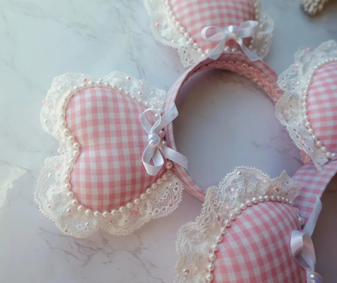 Valentines Day Mickey Ears, Heart Shaped Mouse Ear, Disney Princess Ears, Disney Ears For Adults ... | Etsy (US)