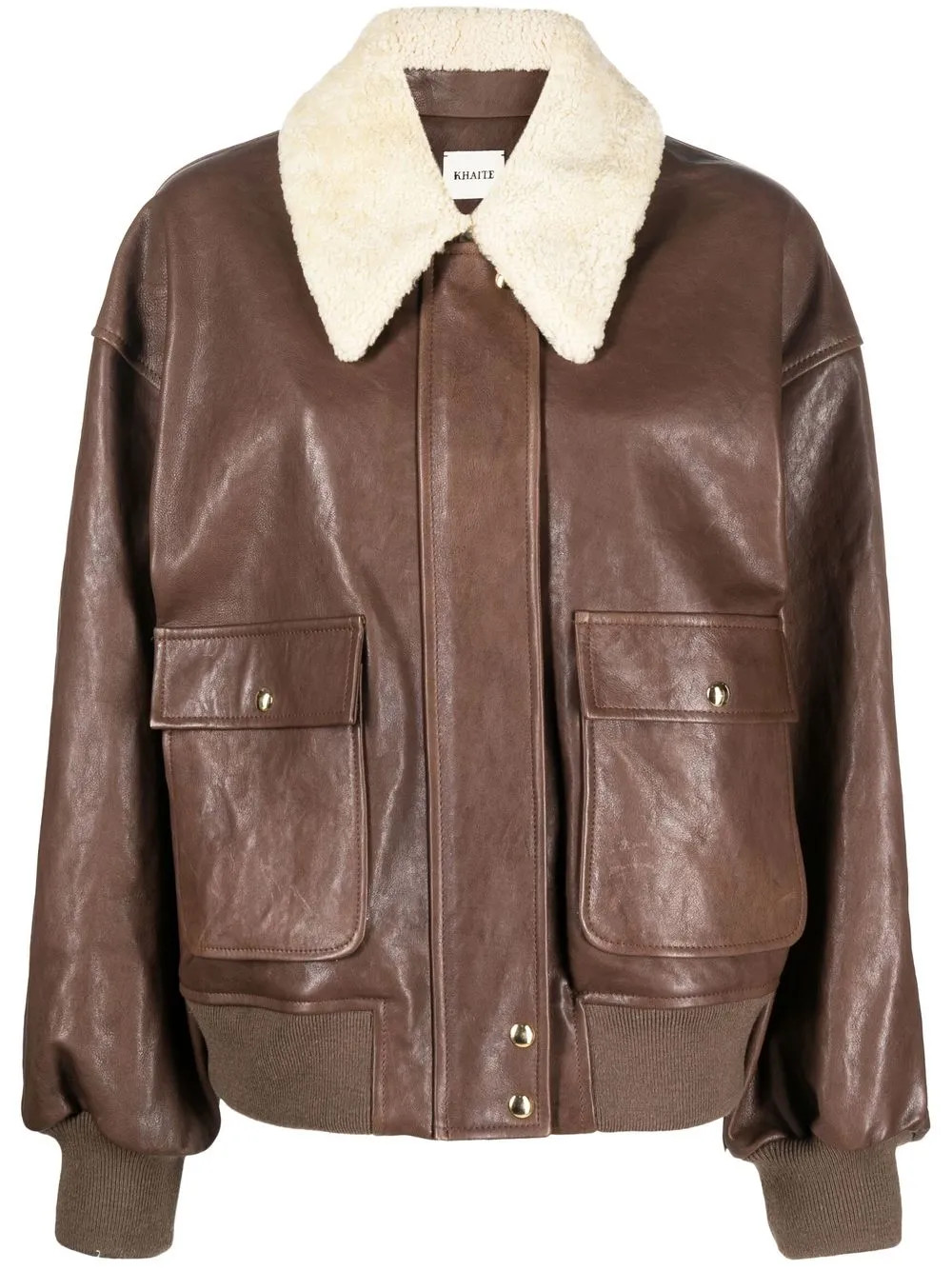 The Shellar lambskin jacket | Farfetch Global