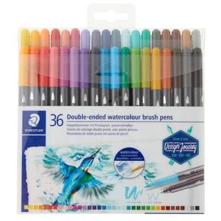 Staedtler® Duo-Color Fiber-Tip 36 Color Marker Set | Michaels | Michaels Stores