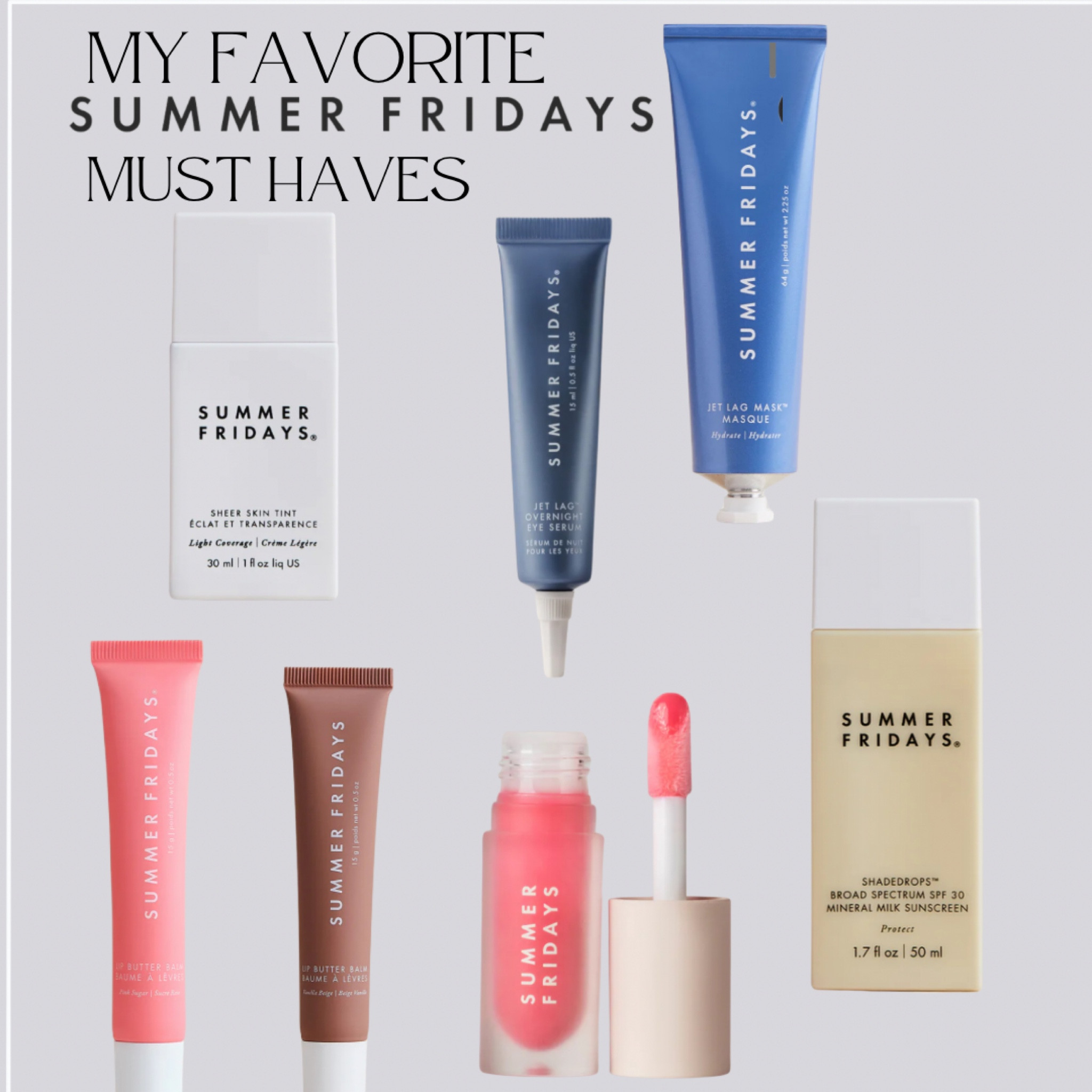 Summer Fridays


#LTKBeauty #LTKTravel #LTKStyleTip