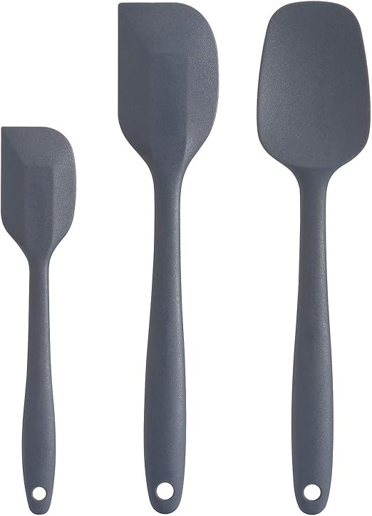 Cooptop Silicone Spatula Set - Rubber Spatula - 600°F Heat Resistant Baking Spoon & Spatulas(Dar... | Amazon (US)
