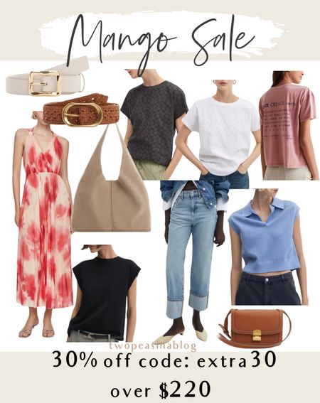 30% off @mango with code: extra30 when you spend $220
Spring styles 

#LTKsalealert #LTKover40 #LTKSeasonal