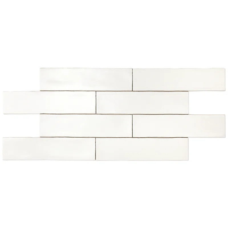 Strait 3" x 12" Ceramic Subway Tile | Wayfair Professional