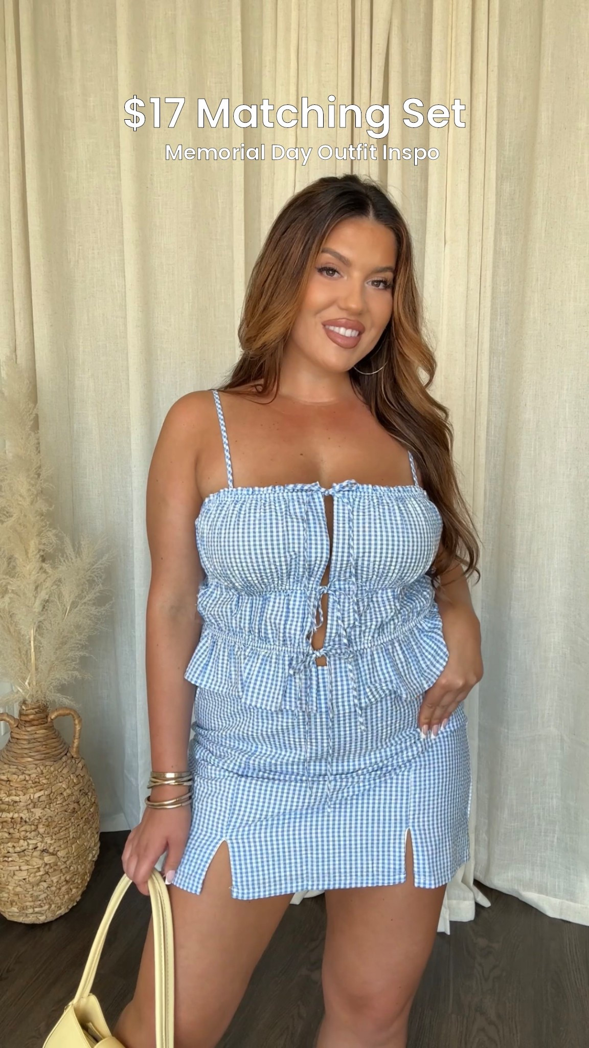 $17 Matching Set🩵 wearing a L! Also available in red, and sizes XS-XXL! (Medium stretch)

#LTKFindsUnder50 #LTKMidsize